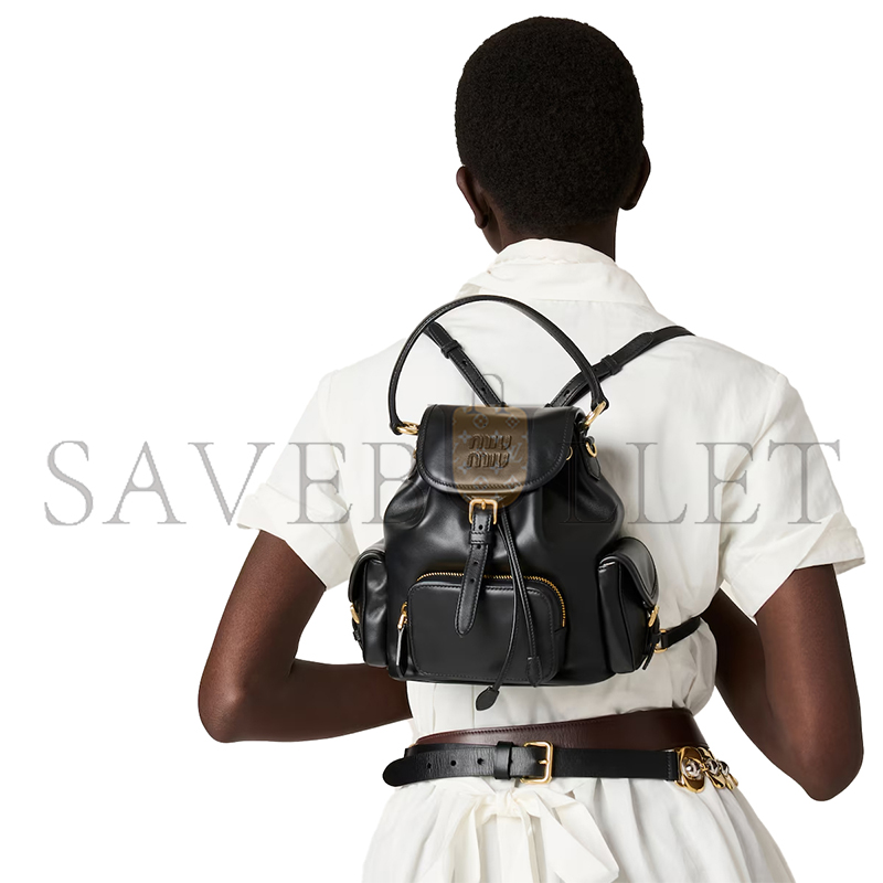 M1v M1v leather backpack 5bz043 (22*18*11.5cm)